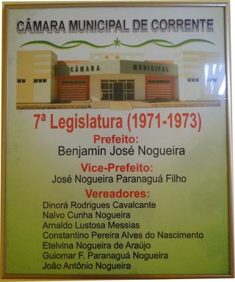 Câmara Municipal de Corrente