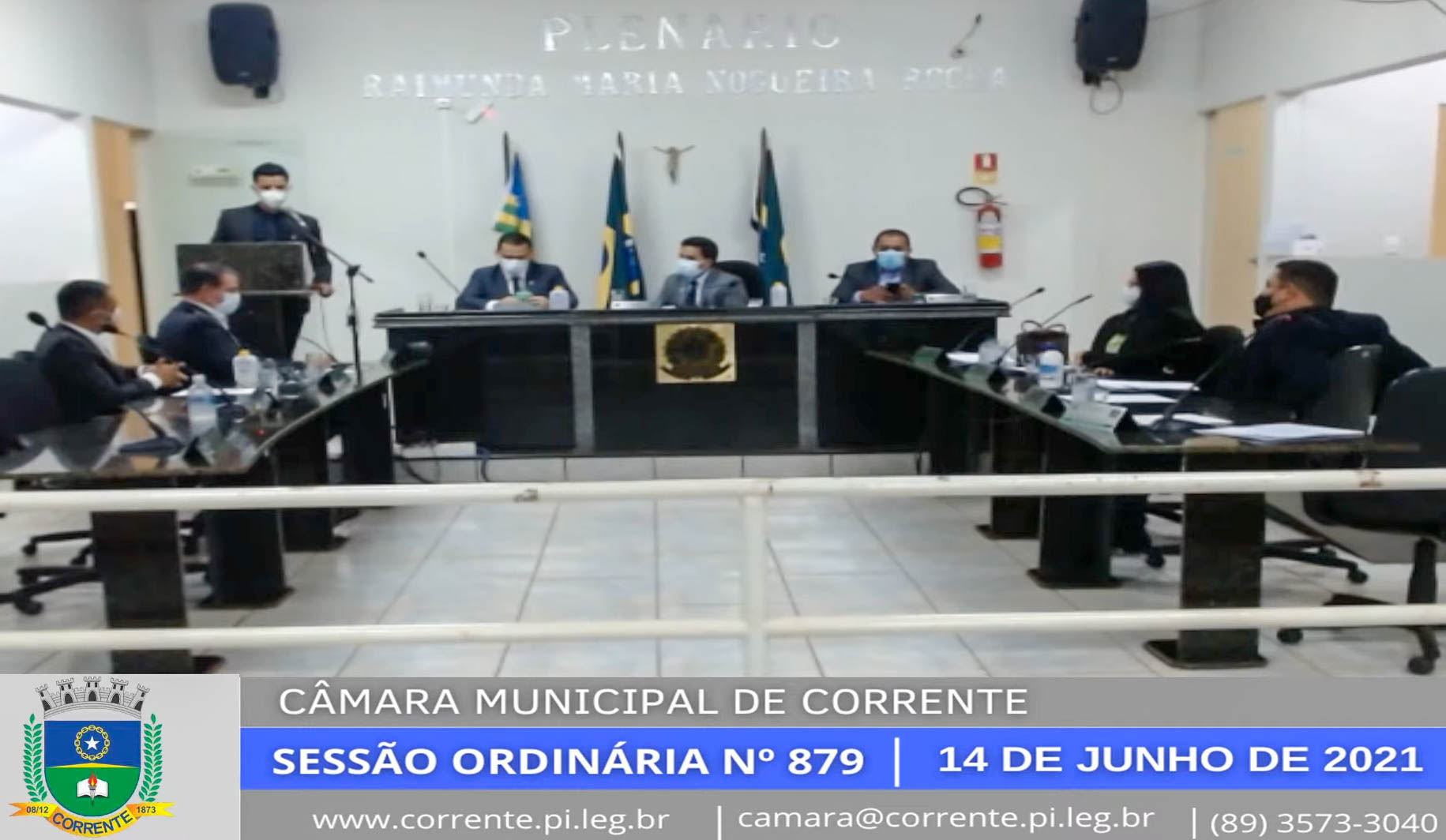 Câmara de Corrente realiza 879ª Sessão Ordinária do ano; Confira