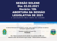 Câmara Municipal de Corrente realiza abertura do ano legislativo na segunda-feira, 22