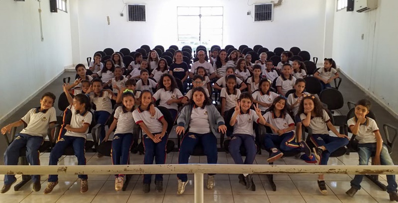 Câmara recebe a visita de alunos do colégio São José 