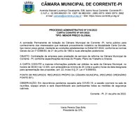 CARTA CONVITE 001-2021 REFORMA PRÉDIO